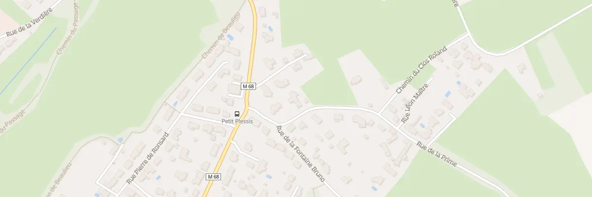 Plan du 33 Rue de la Prime à Mauves-sur-Loire