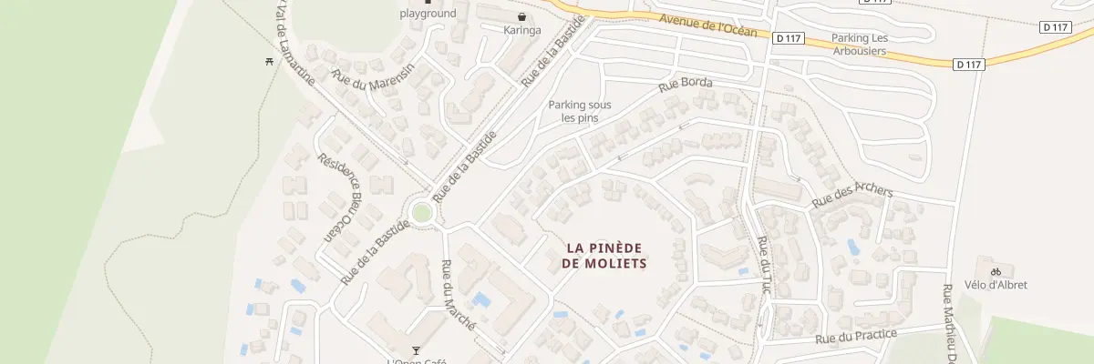 Plan du 12 Res les Pavillons de Maa à Moliets-et-Maa