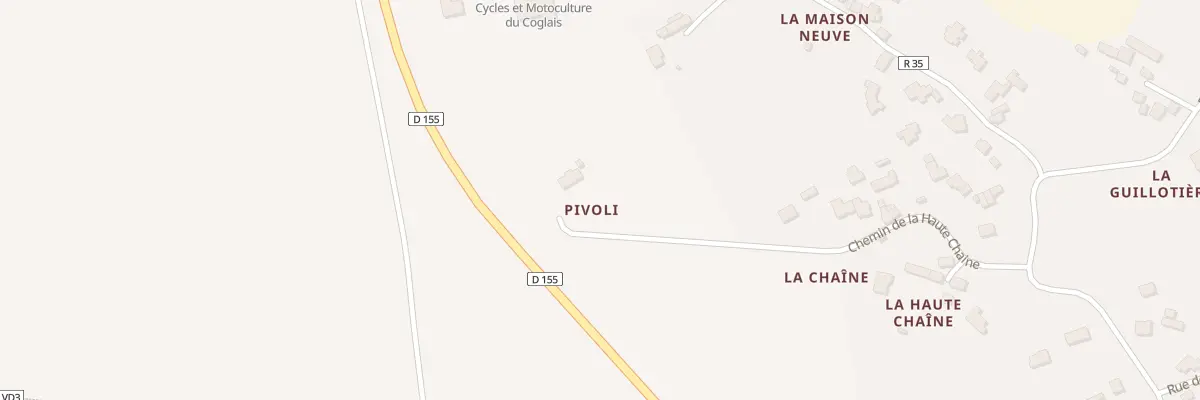 Plan du 5249 Pivoli à Maen Roch