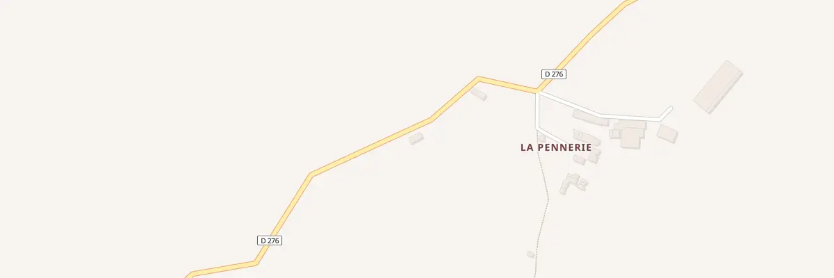 Plan du 2 Le Pennerie à Saint-Denis-le-Vêtu