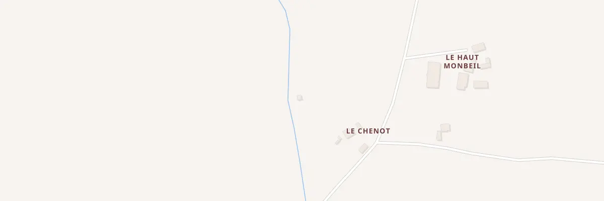 Plan du 5060 Le Chenot à Boistrudan