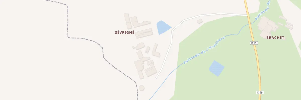 Plan du 5075 Sevrigne à Piré-Chancé