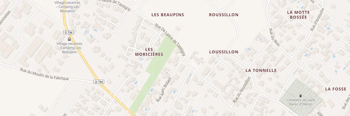 Plan du 19 Rue Marc Robert à Saint-Denis-d’Oléron