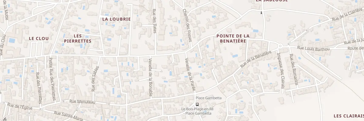 Plan du 348 Rue de la Loubrie au Bois-Plage-en-Ré