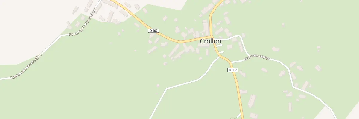 Plan du 5 Rte de Servon à Crollon