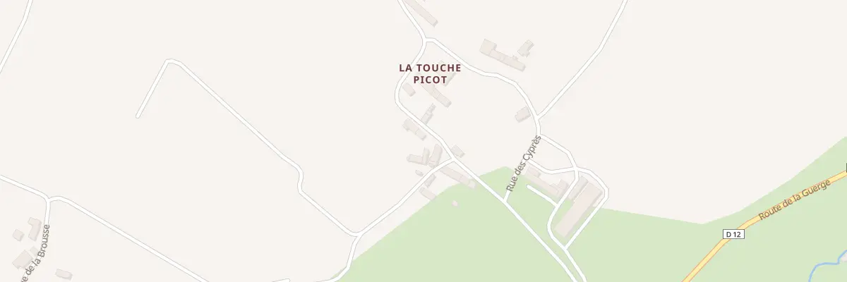 Plan du 5294 La Touche Picot - Argouges à Saint-James