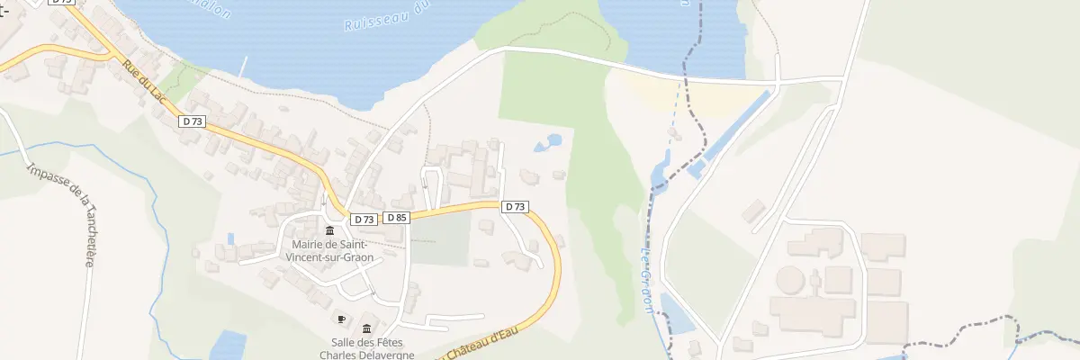 Plan du 13 Rue du Château d’Eau à Saint-Vincent-sur-Graon