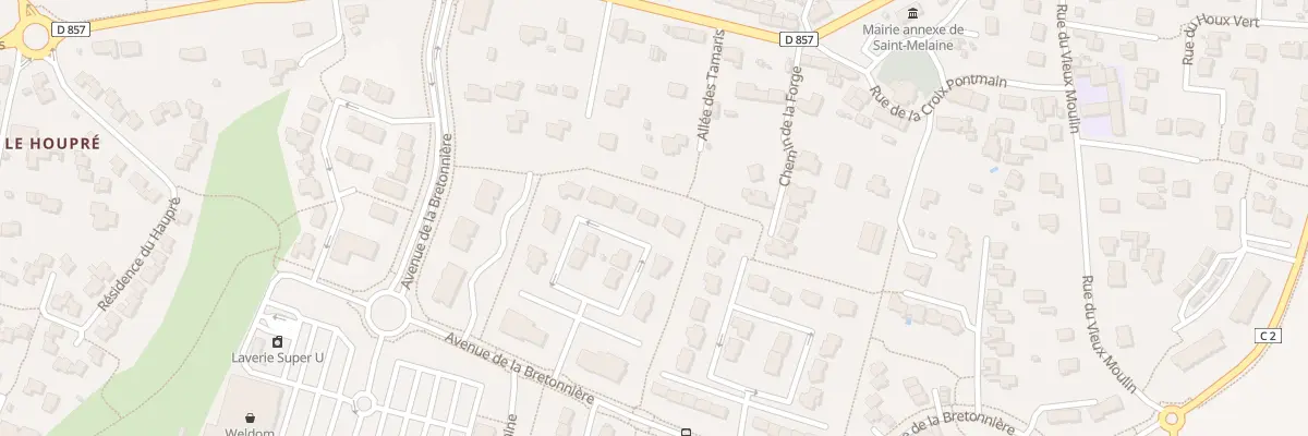 Plan du 10 Rue du Grand Clos à Châteaubourg