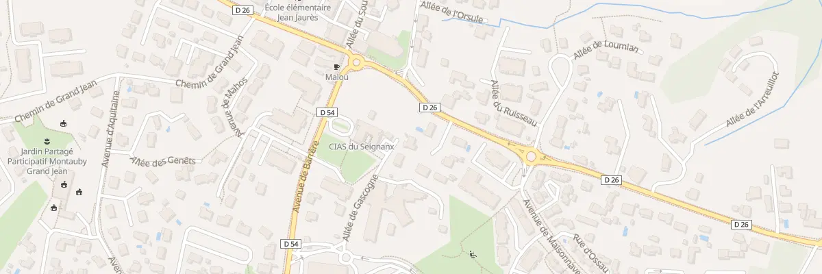 Plan du 4 All des Sabines à Saint-Martin-de-Seignanx