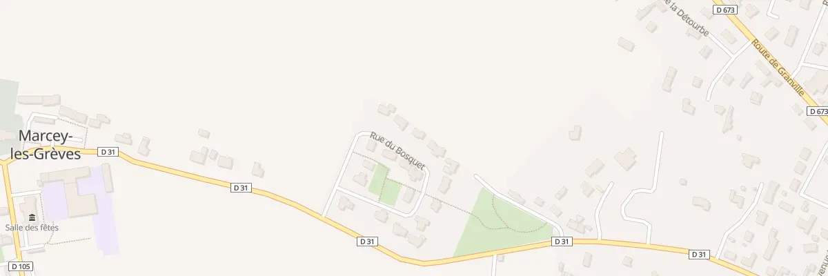 Plan du 11 Res la Chesnaye à Marcey-les-Grèves