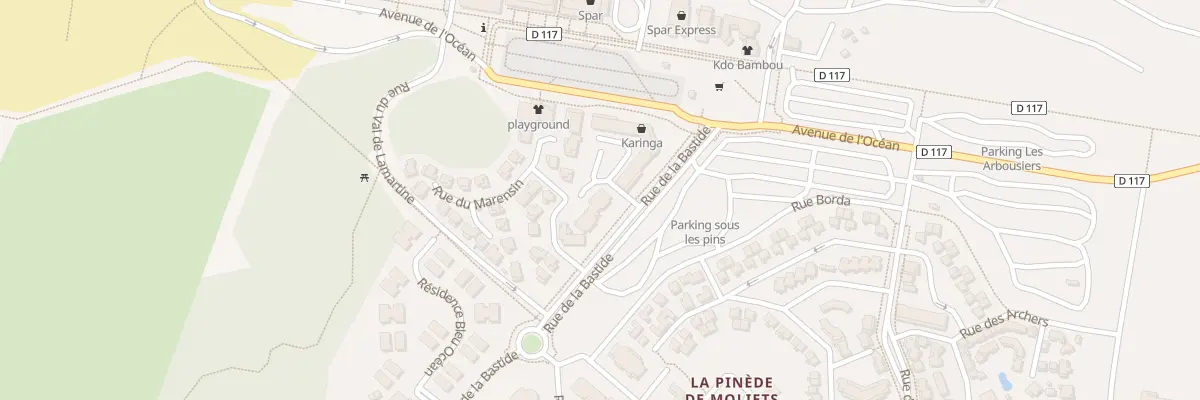 Plan du 24 Res Pauline à Moliets-et-Maa