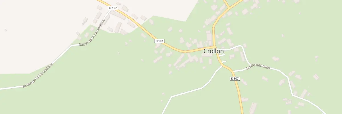 Plan du 13 Rte de Servon à Crollon