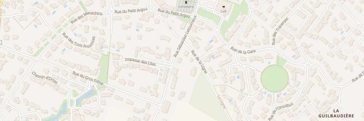 Plan du 31 Rue sébastien letourneux à Saint-Julien-de-Concelles