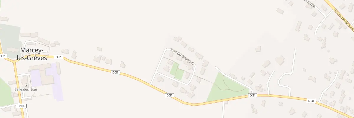 Plan du 20 Res la Chesnaye à Marcey-les-Grèves