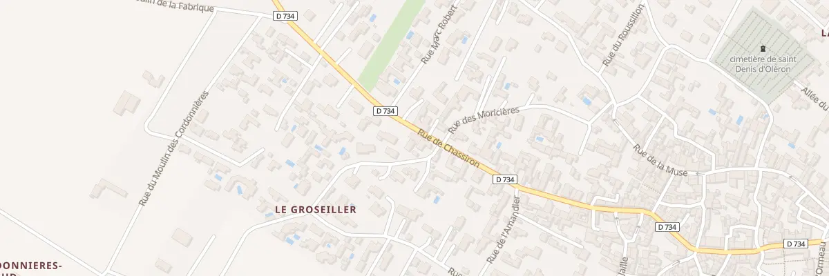 Plan du 43 Rue de Chassiron A Chassiron à Saint-Denis-d’Oléron