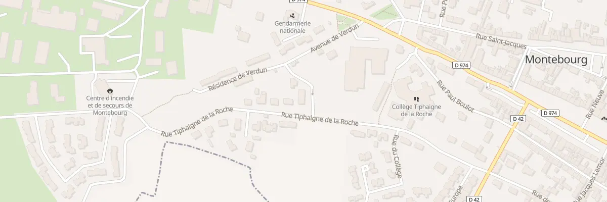 Plan du 5389A Rte de Sortosville à Montebourg
