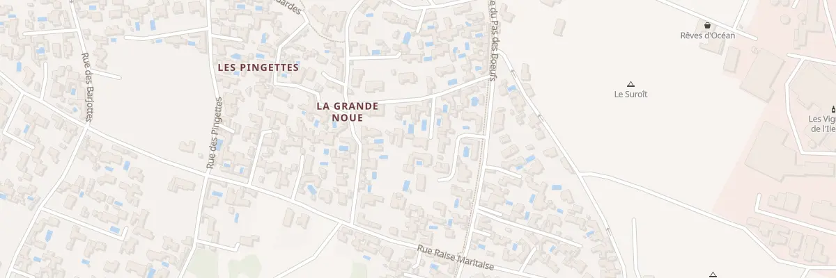 Plan du 92 Rue de l’Hippocampe au Bois-Plage-en-Ré