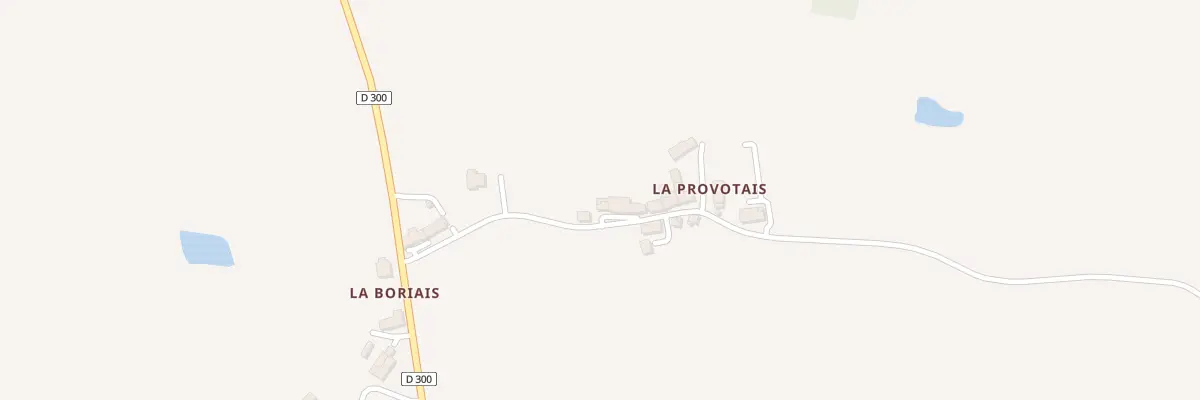 Plan du 5011 La Provotais à Dourdain