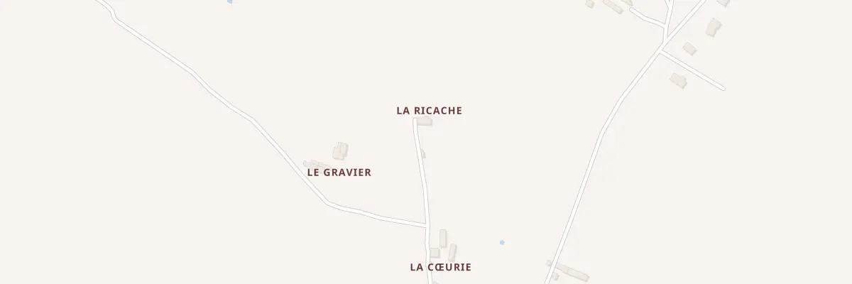 Plan du 5 Le Gravier à Courcy