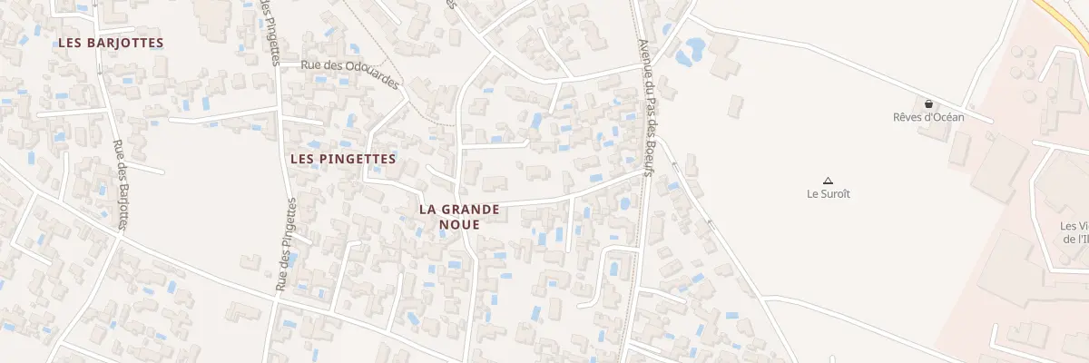 Plan du 3 Rue de l’Hippocampe au Bois-Plage-en-Ré