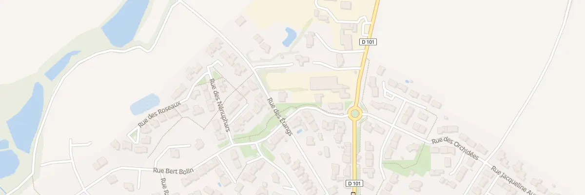 Plan du 16 Rue des étangs à Dompierre-sur-Yon