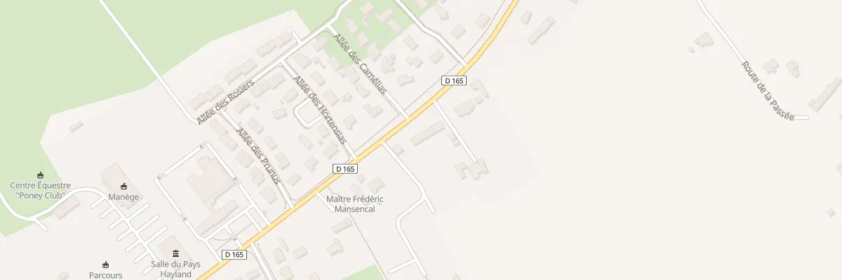 Plan du 5350 Le Mesnil à La Haye-Pesnel