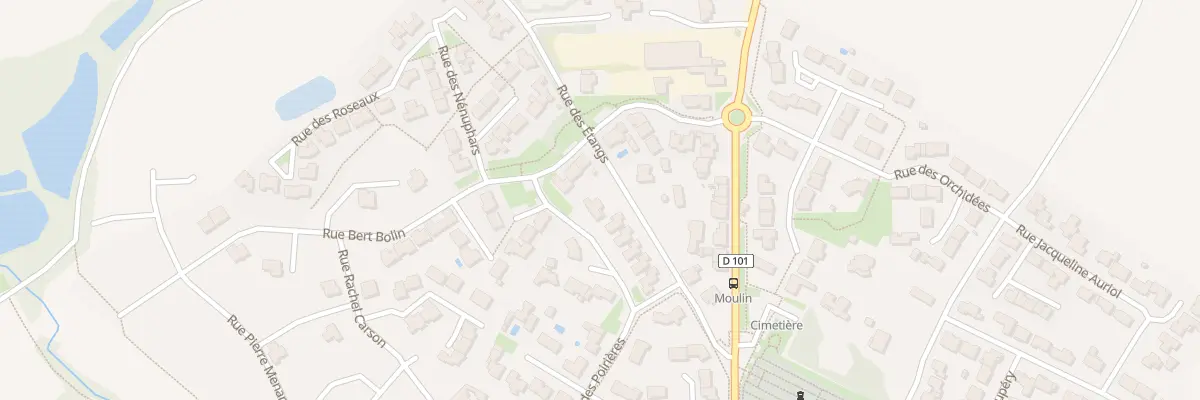Plan du 26 Rue des poirières à Dompierre-sur-Yon