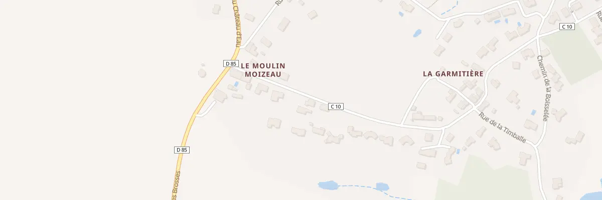 Plan du 10B Rte des Gîtes à Saint-Vincent-sur-Graon