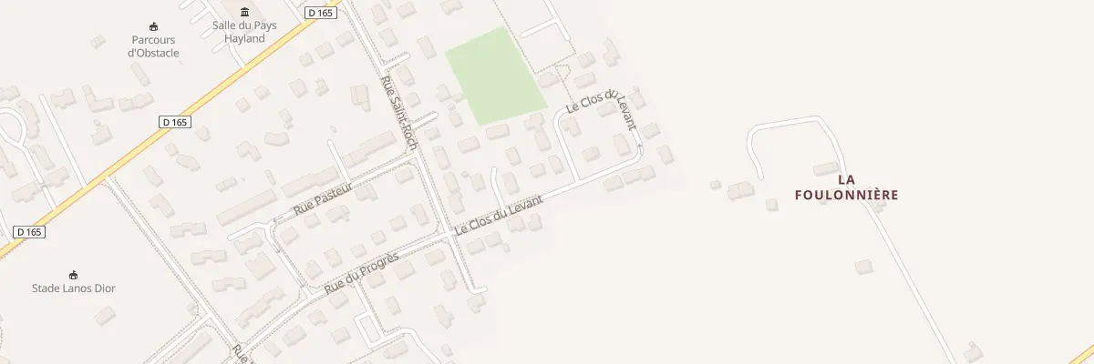 Plan du 1 Le Clos du Levant à La Haye-Pesnel