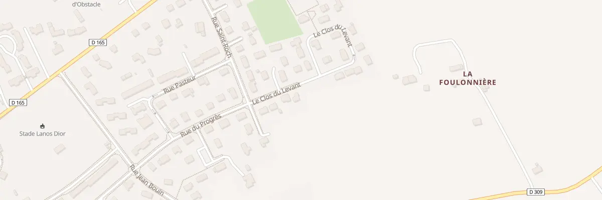 Plan du 42 Rue du Progrès à La Haye-Pesnel