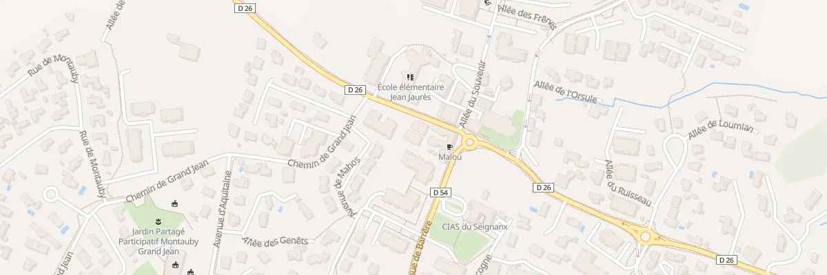 Plan du 1833 Rte Océane à Saint-Martin-de-Seignanx