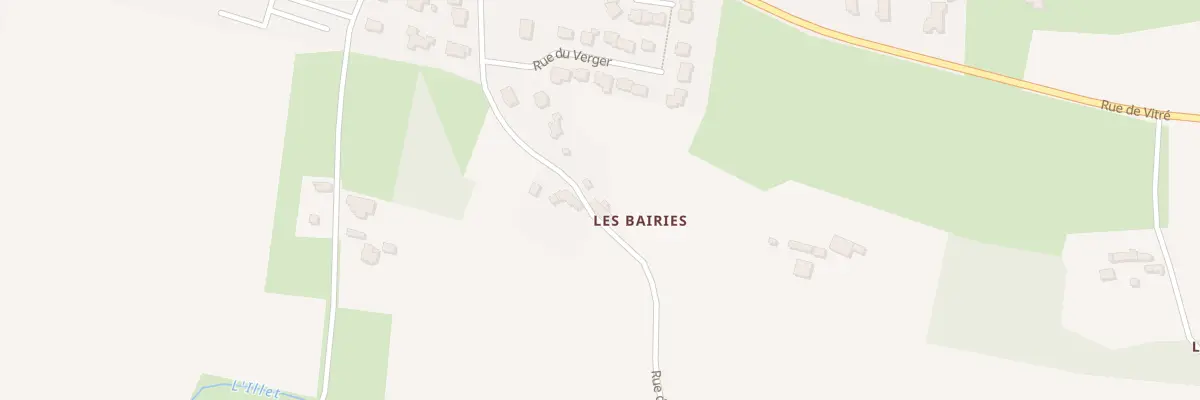Plan du 17 Les Baieries à Saint-Aubin-du-Cormier
