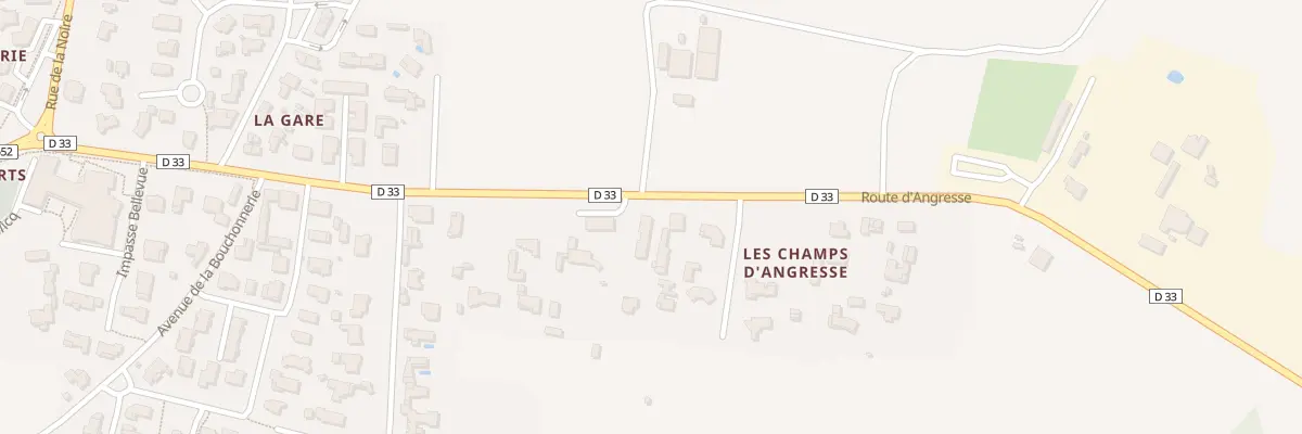 Plan du 514 Rte d’Angresse à Soorts-Hossegor