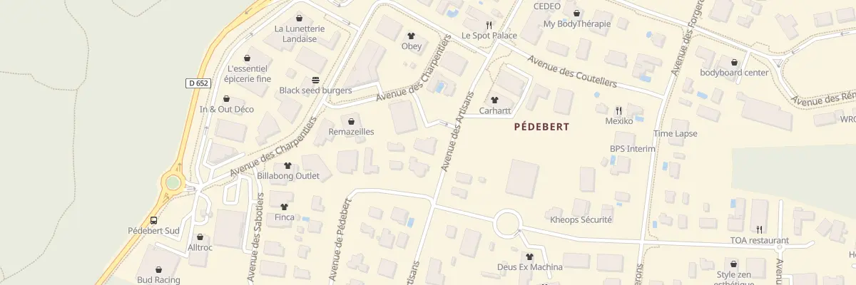 Plan du 359 Av des Artisans à Soorts-Hossegor