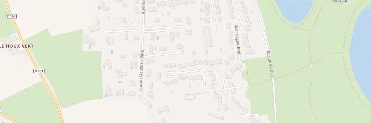 Plan du 38 Rue de Nancy à Châteaubriant