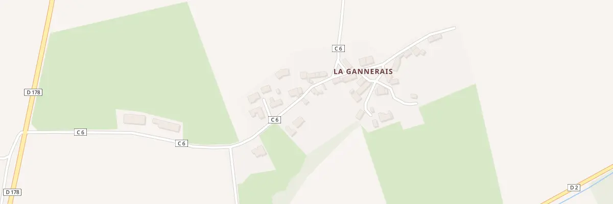 Plan du 10 La Gannerais à La Meilleraye-de-Bretagne