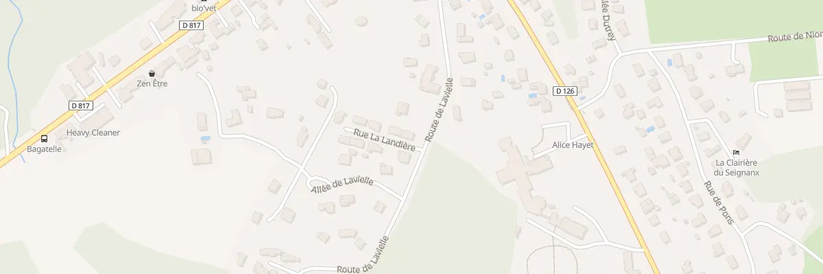 Plan du 26 Rue la Landiere à Saint-Martin-de-Seignanx