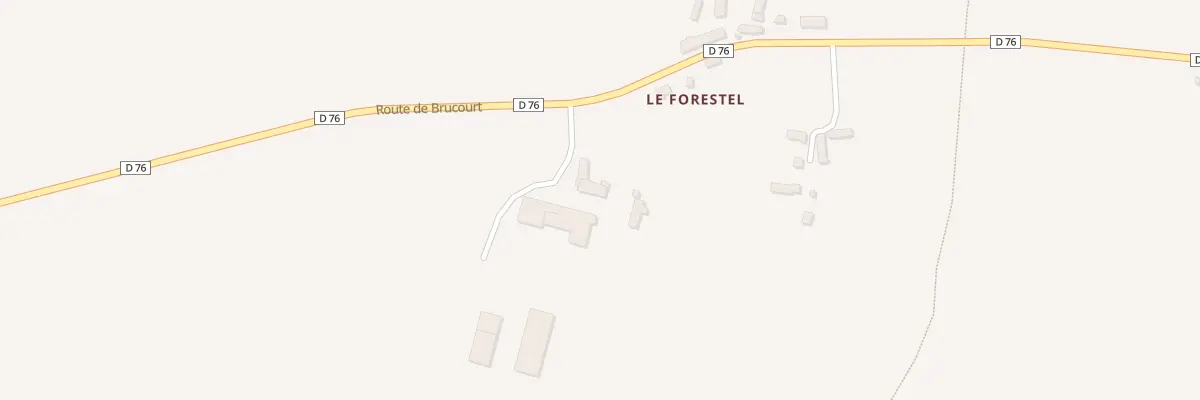Plan du 5 Imp du Forestel à Saint-Denis-le-Vêtu