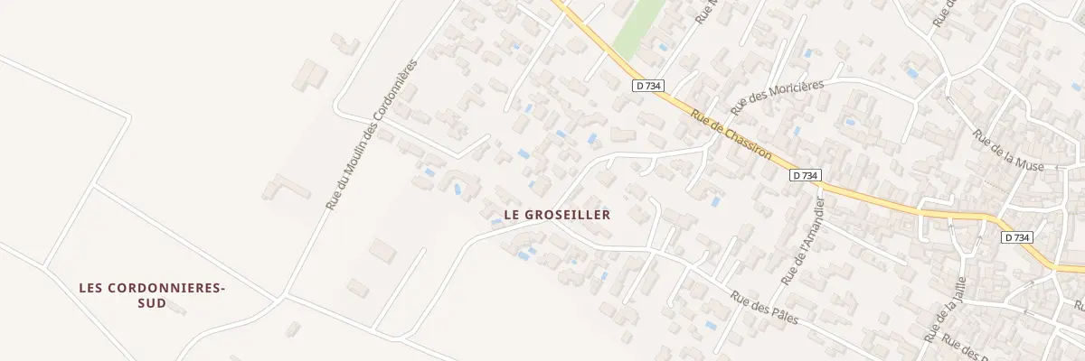 Plan du 168 Rue du Groseiller à Saint-Denis-d’Oléron