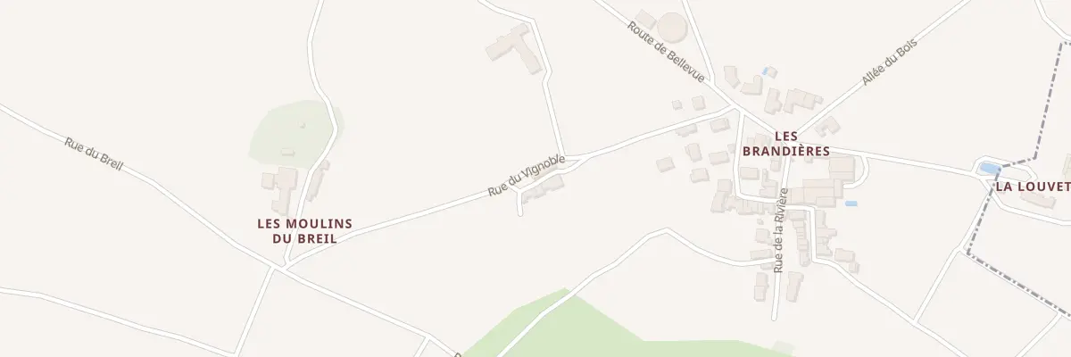 Plan du 7 Rue du Vignoble à La Haie-Fouassière