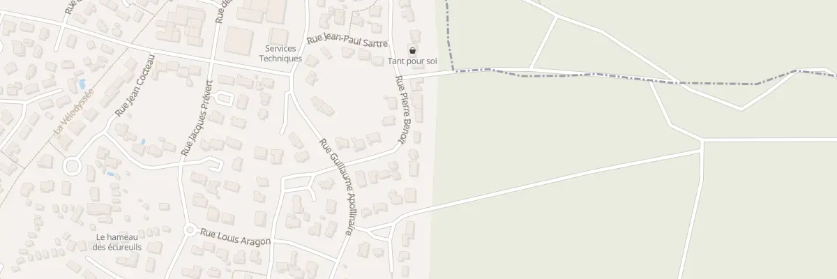 Plan du 14 Rue Pierre Benoit à Vieux-Boucau-les-Bains