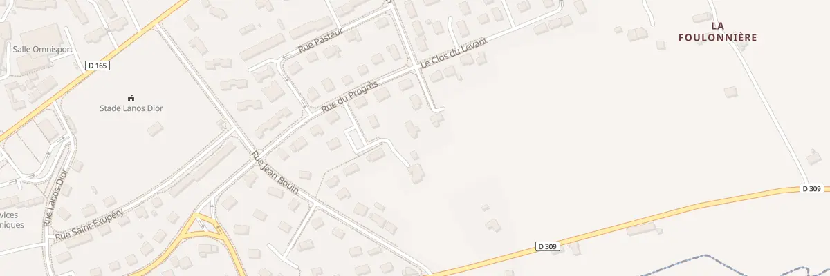 Plan du 12 Rue St Roch à La Haye-Pesnel