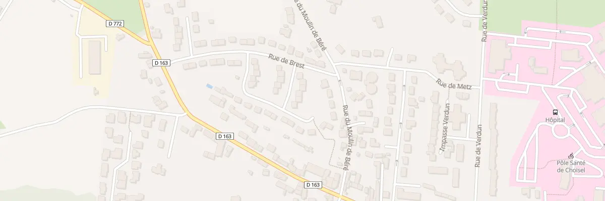 Plan du 9 Rue de Saint-Servan à Châteaubriant