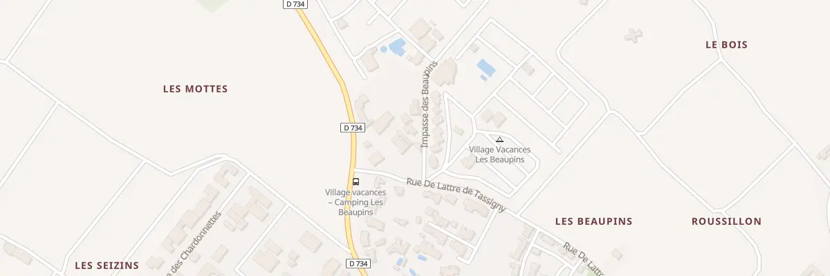 Plan du 3 Imp des Beaupins à Saint-Denis-d’Oléron