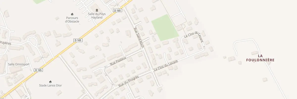 Plan du 15 Rue St Roch à La Haye-Pesnel
