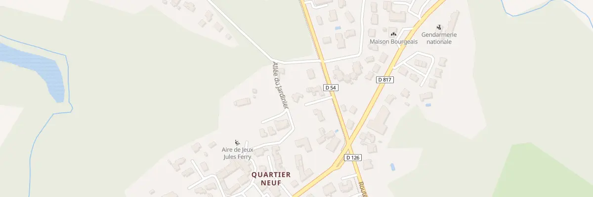 Plan du 46 All des Prouillers à Saint-Martin-de-Seignanx