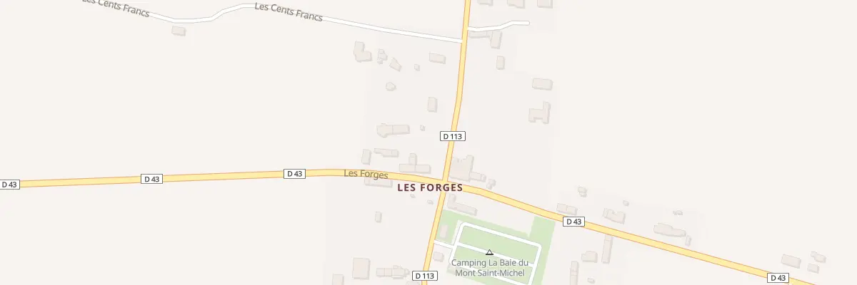 Plan du 7 Les Forges à Céaux