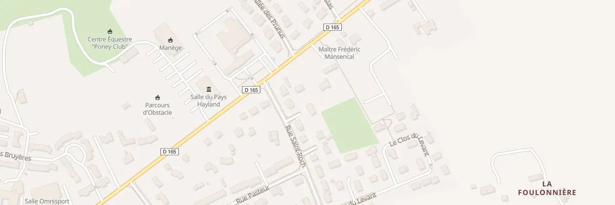 Plan du 5 Rue St Roch à La Haye-Pesnel