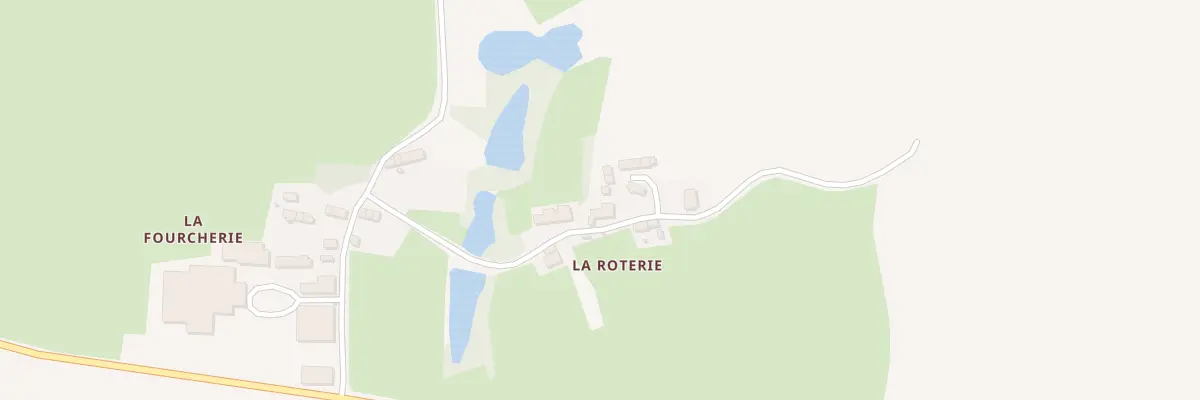 Plan du 5261 La Roterie à Fercé