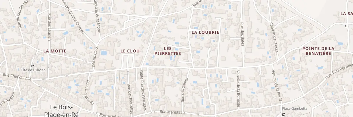 Plan du 87 Rue de la Loubrie au Bois-Plage-en-Ré